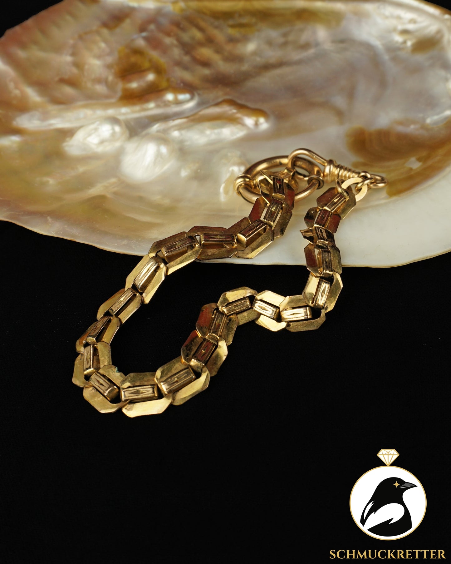 Antike Uhrenkette / Albert-Kette | Gold Double | um 1900