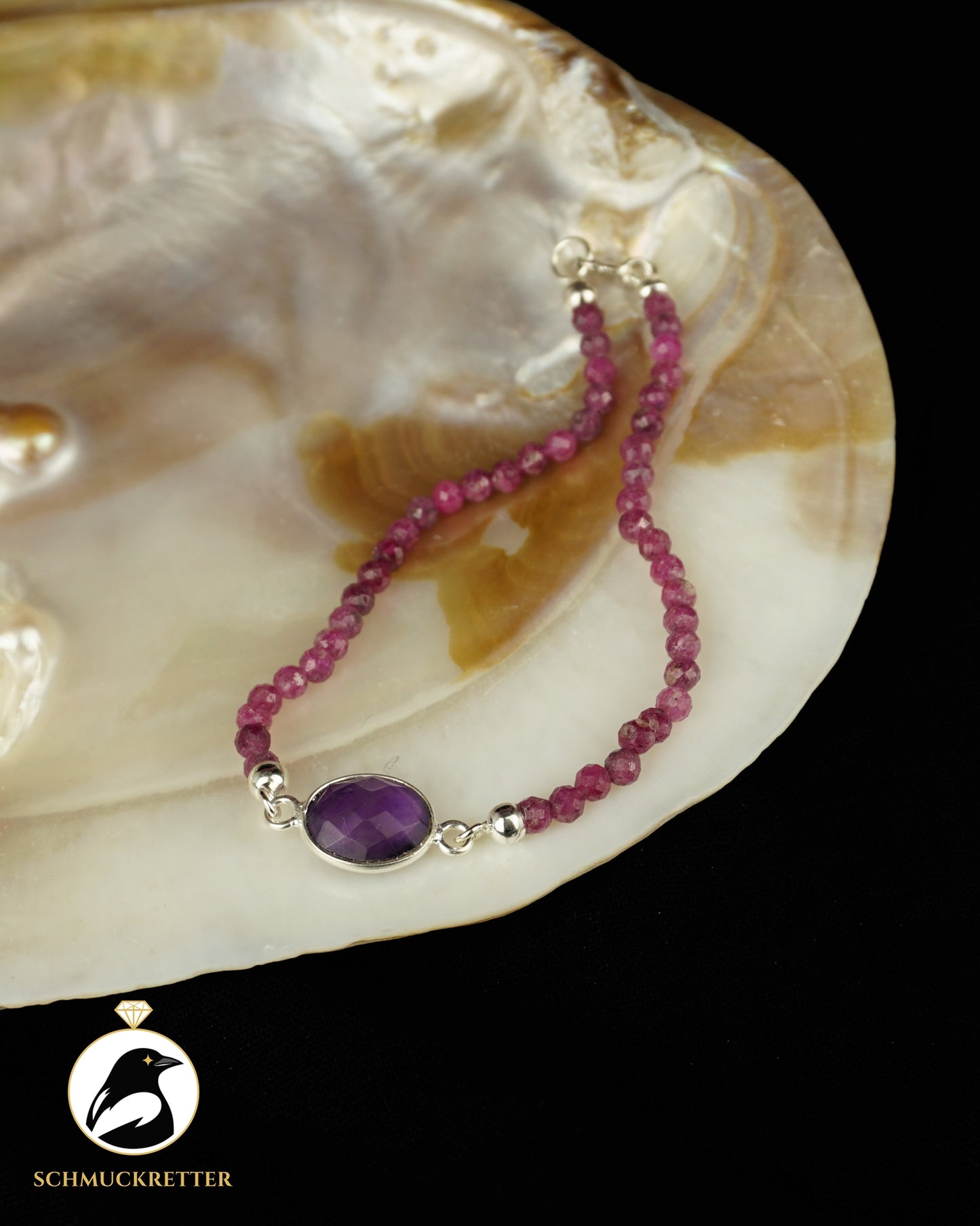 Armband | Amethystglanzstar | Rubin & Amethyst