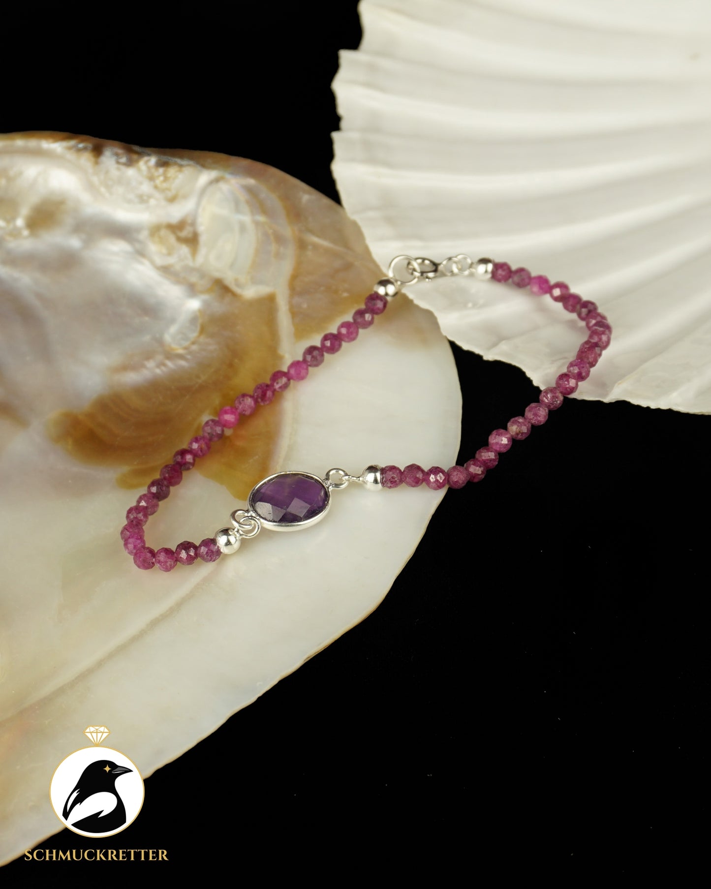 Armband | Amethystglanzstar | Rubin & Amethyst